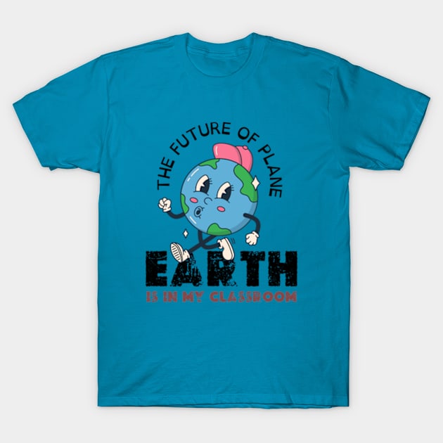 Teacher happy Earth day Everyday 2024  gift april 22 Rainbow T-Shirt by graphicaesthetic ✅